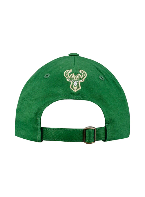 Tri-Color Wordmark Milwaukee Bucks Adjustable Hat - Image 2