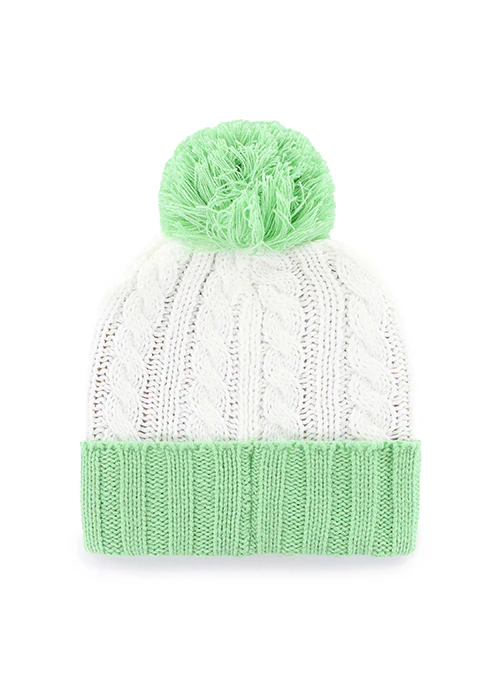 Women's '47 Brand Luminance Pom Milwaukee Bucks Cuff Knit Hat - Image 2