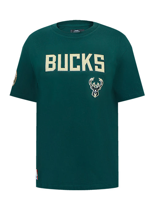 Women's Pro Standard Game Day Milwaukee Bucks Boyfriend T-Shirt