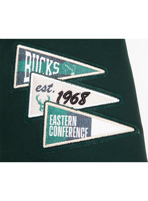 Women's Pro Standard Pennants Milwaukee Bucks Boxy T-Shirt - Image 6