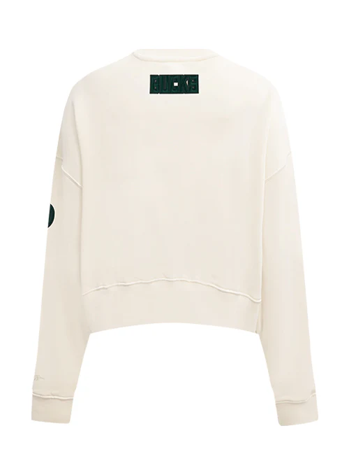 Women's Pro Standard Triple Tonal Milwaukee Bucks Crewneck Sweatshirt - Image 2