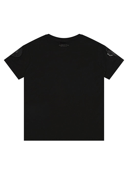 Youth Pro Standard Triple Black Milwaukee Bucks T-Shirt - Image 2